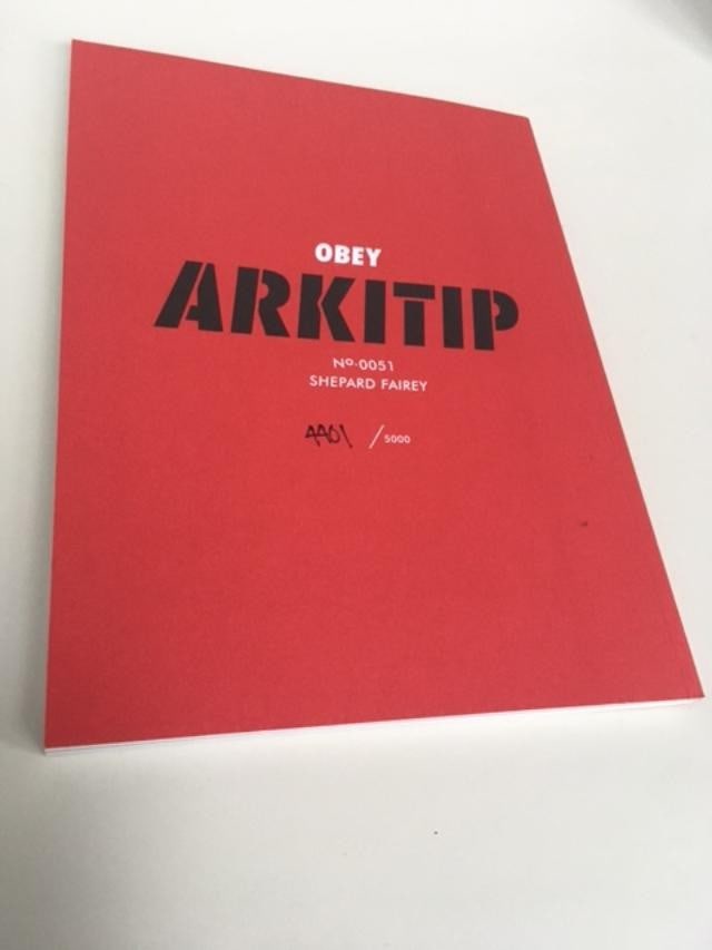 Shepard Fairey (b 1970) Rare ‘Arkitip No0051’ Obey Book In Sleeve Box, 3 Signed Prints,  - 10