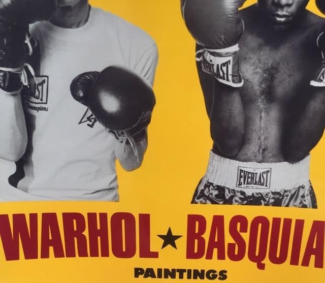 Basquiat, Andy Warhol (b 1928-87) ‘Four Hands’ Retro Bill Board Exhibition, Offset Litho - 12
