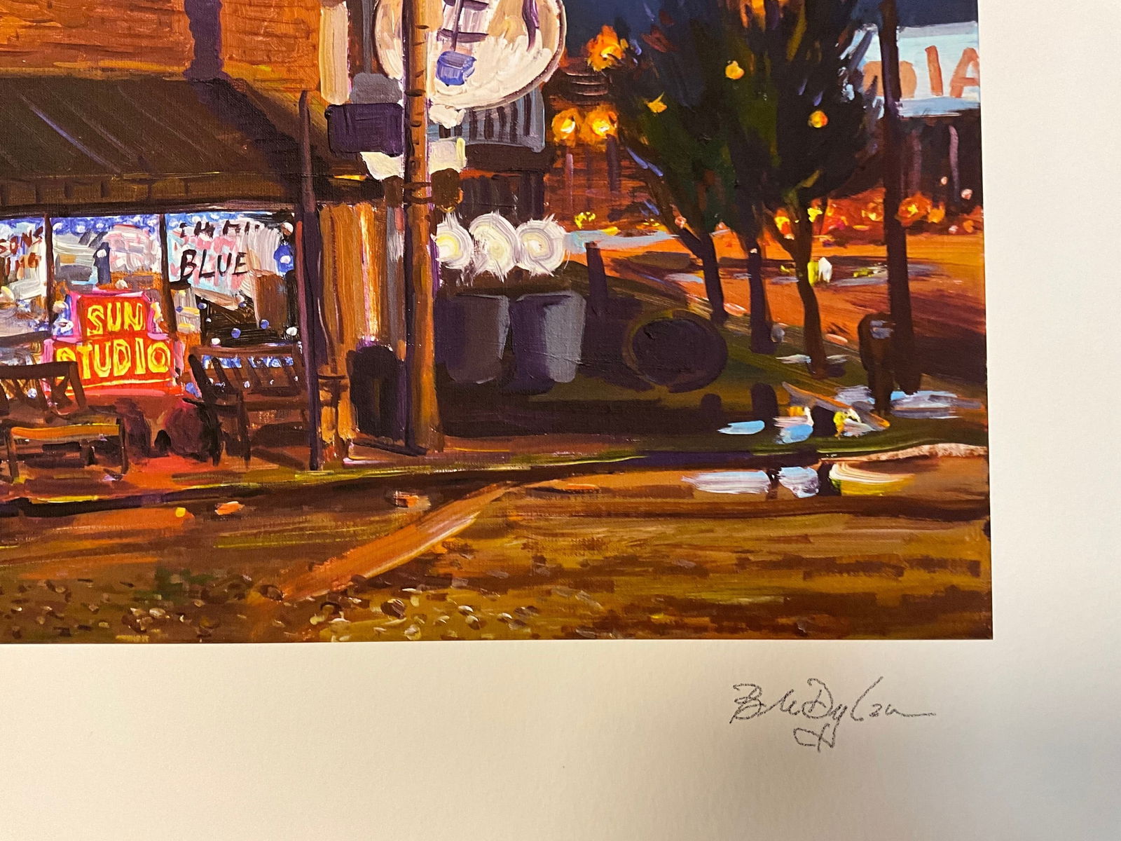 Bob Dylan (b1941) ‘Recording Studio’, Retrospectrum Collection, Editioned, Print, Certif - 3