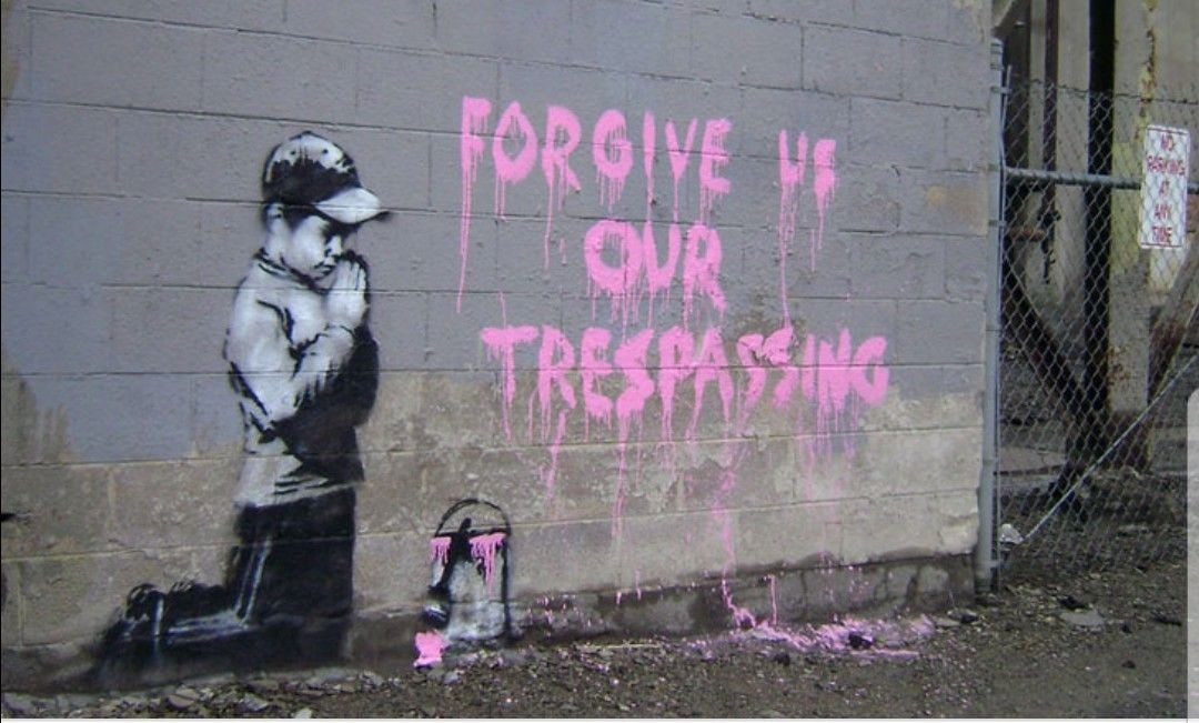 Banksy (b 1974-)'Forgive Us Our Trespassing', Original Double-Sided Poster and Don't Panic Pack 2... - 13