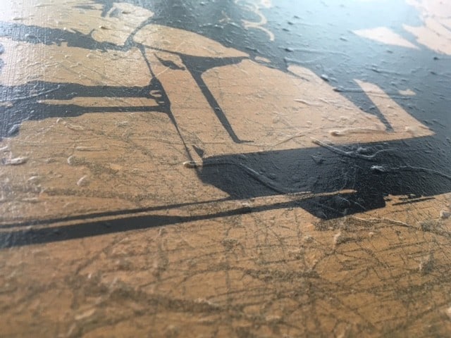 Rourke Van Dal(b1964) ‘Pissing Copper’, Spray Paint Stencil, Board, Signed, 1 Off Editio - 6