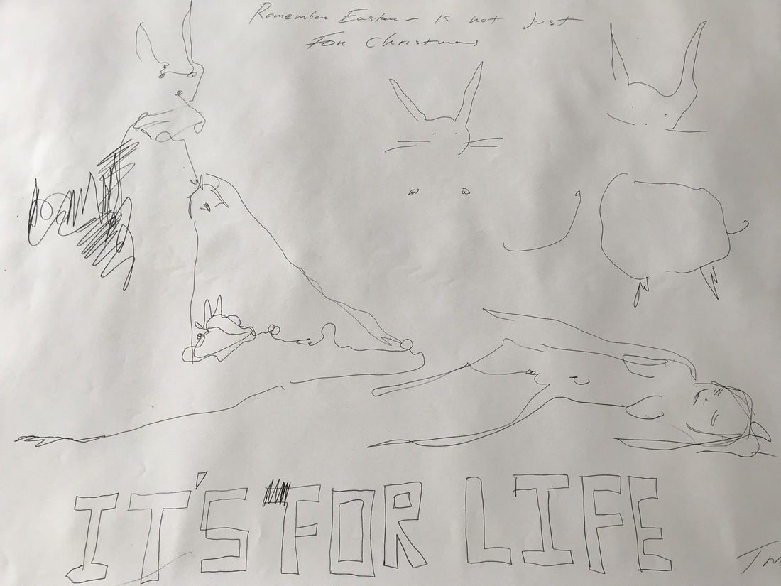 Tracey Emin R A Its For LIfe / Easter Limited Edition Free Post In UK (1 of 1)