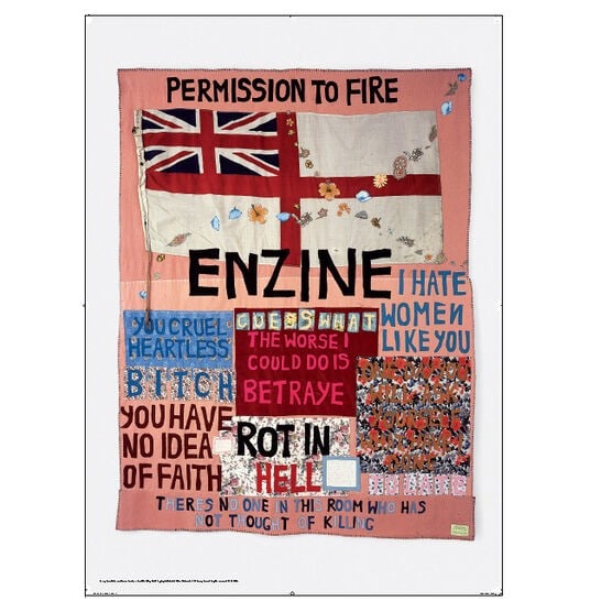 Tracey Emin (b 1963) ‘Hate and Power Can Be A Terrible Thing’ Lithograph In Colours, 200 (1 of 1)