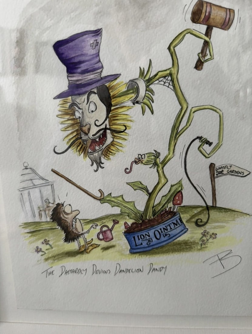 Peter Smith Water Colour Painting - Rare One of A Kind- Original Artwork - 2