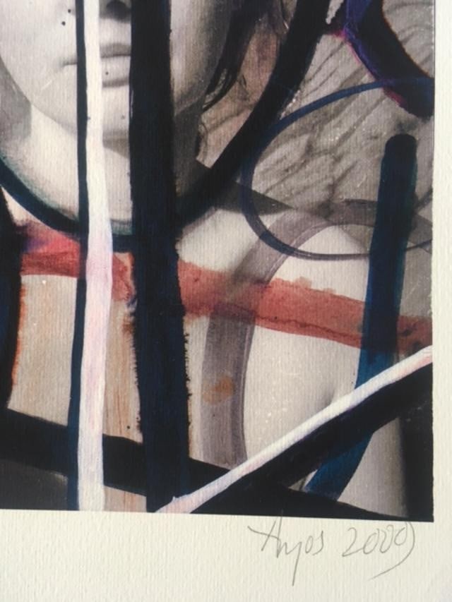 Pauline Amos (b1976)‘MadonnaIcon’ Performance & Body Artist, Giclee, Pen, Ink Print, Edi - 5