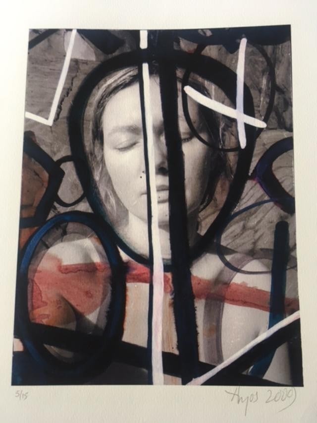 Pauline Amos (b1976)‘MadonnaIcon’ Performance & Body Artist, Giclee, Pen, Ink Print, Edi - 8