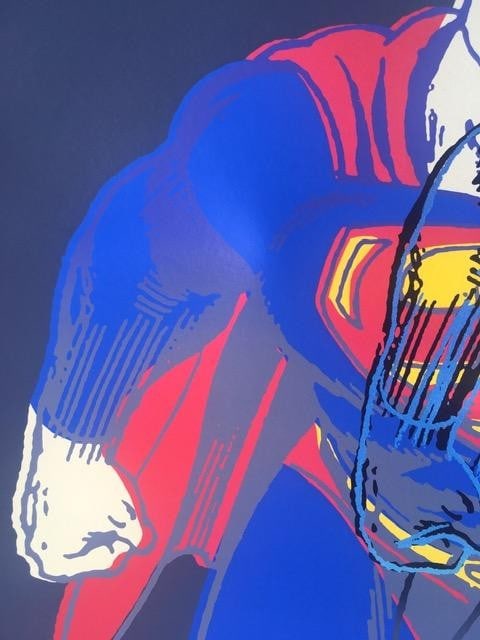Andy Warhol (1928-87) ‘Superman’ F. & S. II.260 Screenprint In Colours With Diamond Dust - 3