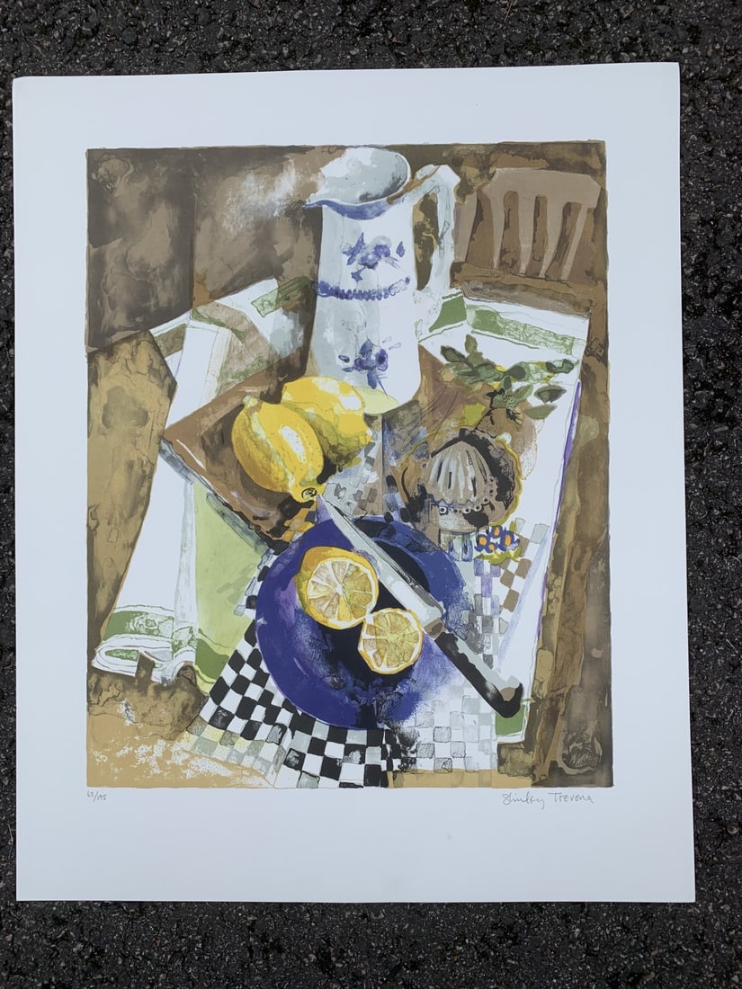 Shirley Trevena Signed Limited Edition Curwen Press Free Post: Title: Shirley Trevena Signed Limited Edition Curwen Press Free Post Description: Shirley Trevena Edition only 195 Great for any Kitchen/restaurant and printed by the famous