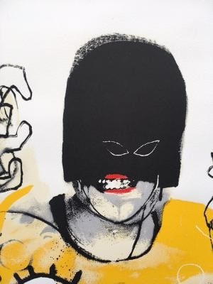 Anthony Lister (b.1980) Lister Self-Portrait, Pictures On Walls (POW) 2012, Like Banksy - 11