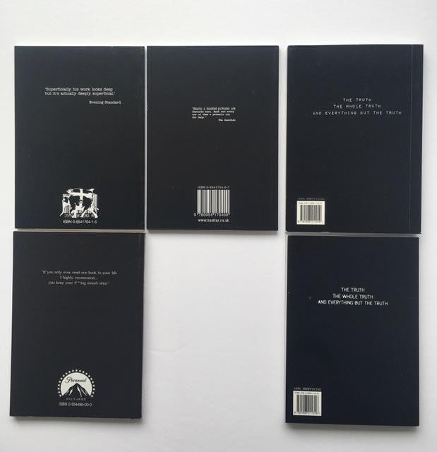 Banksy (b.1974-) 3 Self Published Books 1st Edition 2001- 04 & Banksy Myths & Legends Pt1 & Pt 2 - 3