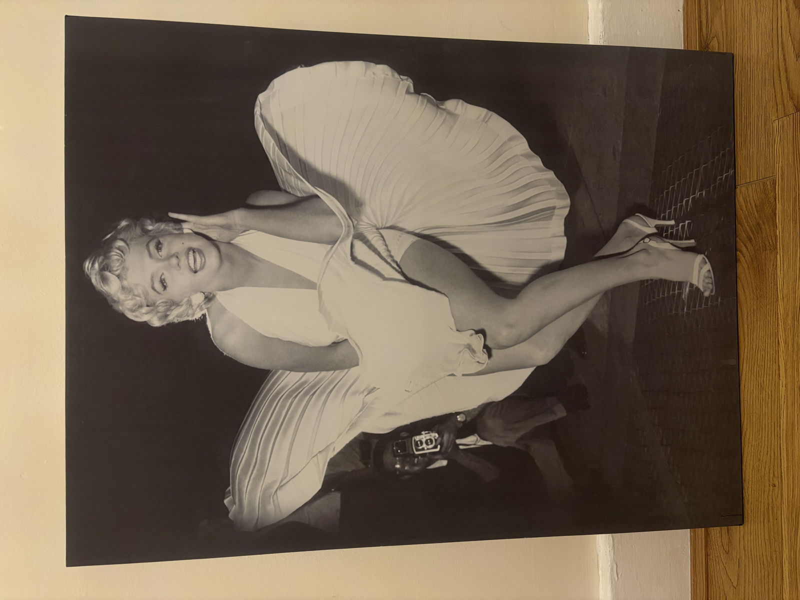 Marylin Monroe Poster Large Framed Canvas - 3