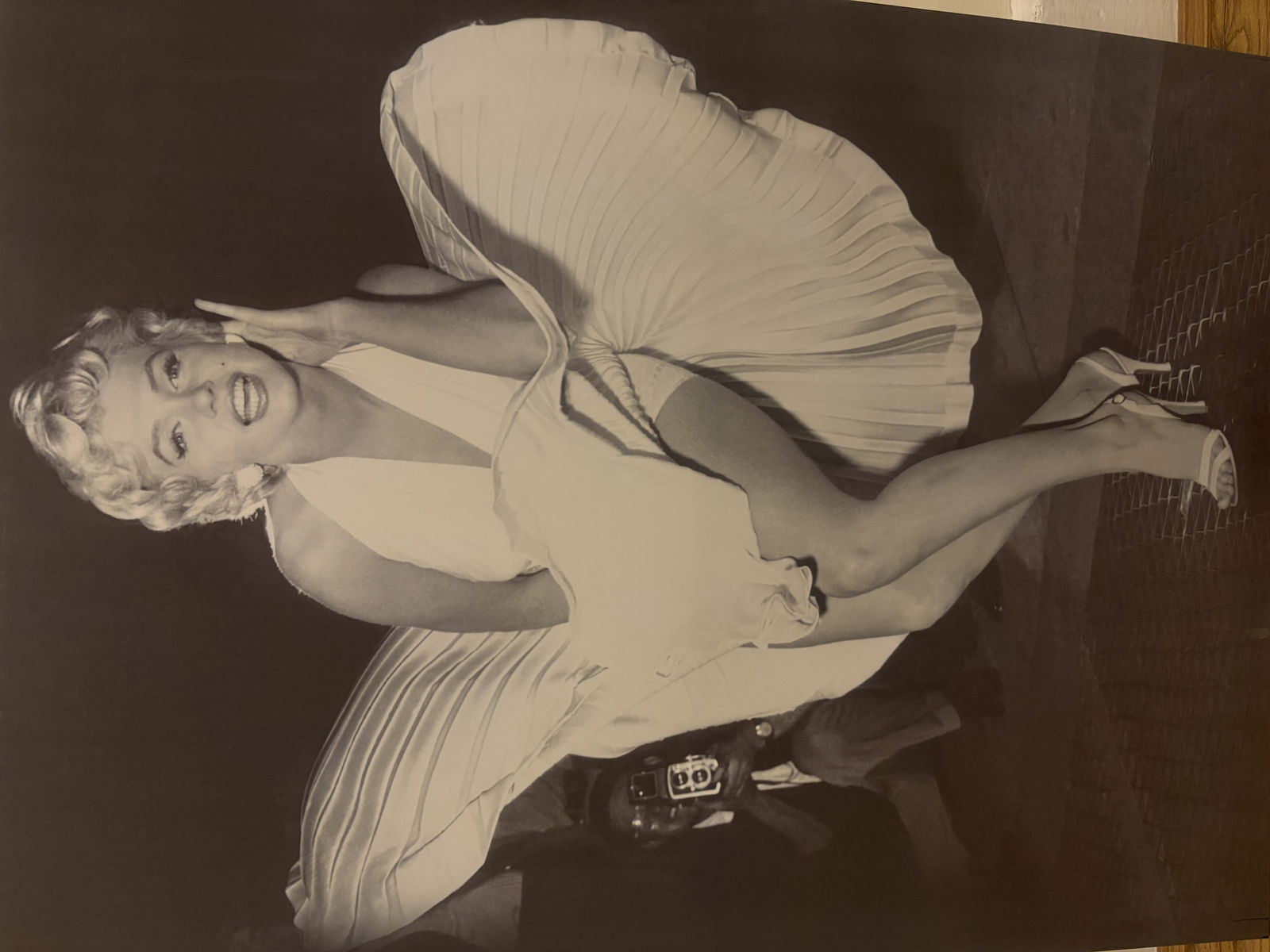 Marylin Monroe Poster Large Framed Canvas - 4