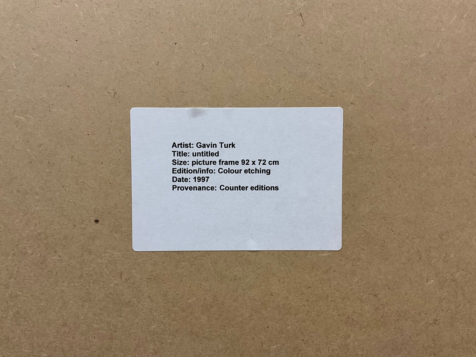 Gavin Turk (b.1967) 'It's In The Bag', Six Colour Lithograph, Stamped, Editioned, Signed, 2000 - 3