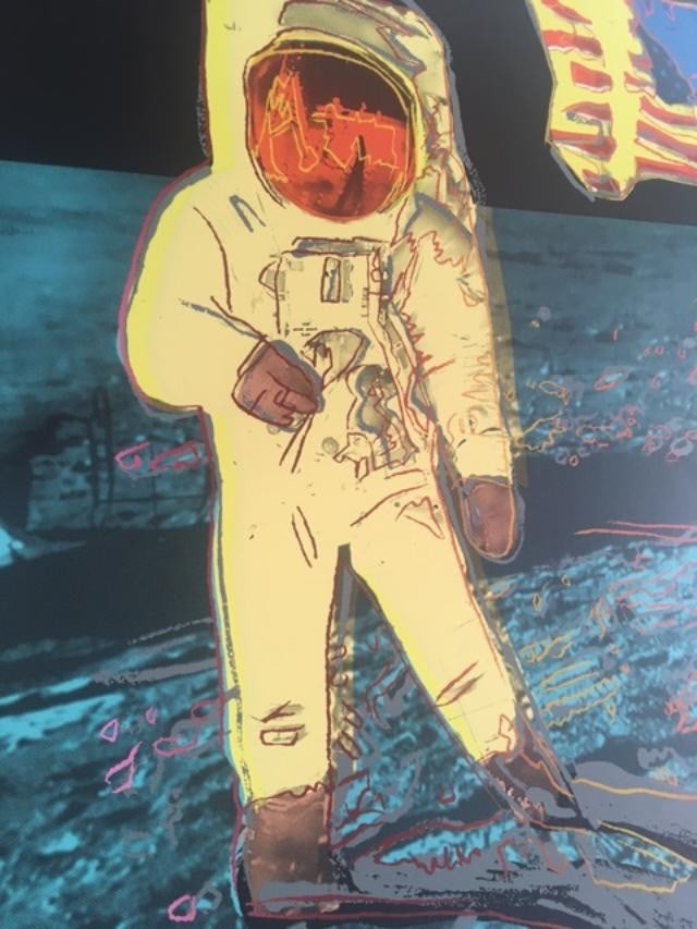 Andy Warhol (1928-87) Moonwalk F S 404 Yellow, Silkscreen In Colours On Lenox Museum Board, 1987 - 15