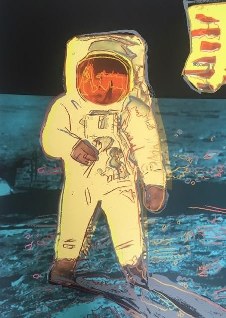 Andy Warhol (1928-87) Moonwalk F S 404 Yellow, Silkscreen In Colours On Lenox Museum Board, 1987 - 3