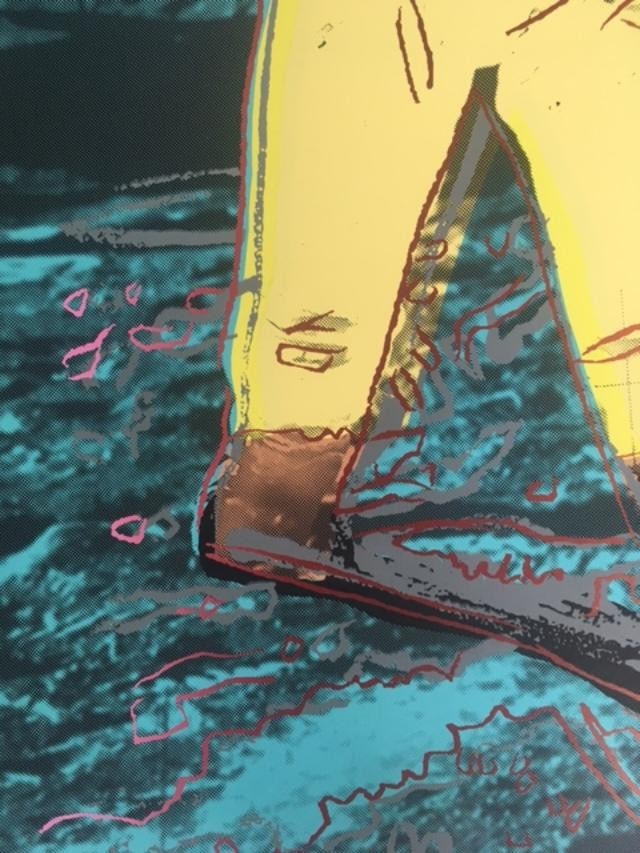 Andy Warhol (1928-87) Moonwalk F S 404 Yellow, Silkscreen In Colours On Lenox Museum Board, 1987 - 6