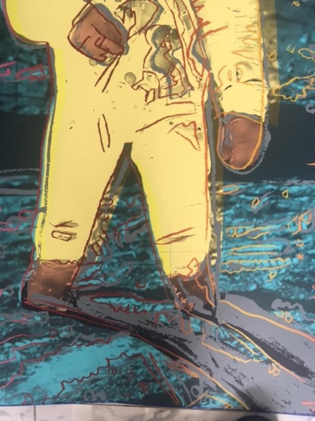 Andy Warhol (1928-87) Moonwalk F S 404 Yellow, Silkscreen In Colours On Lenox Museum Board, 1987 - 7