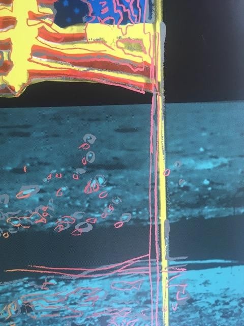 Andy Warhol (1928-87) Moonwalk F S 404 Yellow, Silkscreen In Colours On Lenox Museum Board, 1987 - 9