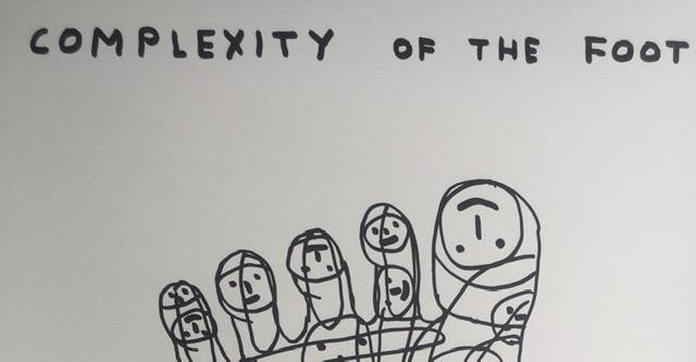 David Shrigley OBE (b 1968)‘Complexity of The Foot’ Offset Lithograph, Ltd Edition of 35 - 7