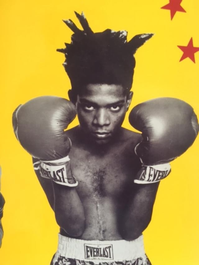 Basquiat, Andy Warhol (b 1928-87) ‘Four Hands’ Retro Bill Board Exhibition, Offset Litho - 9