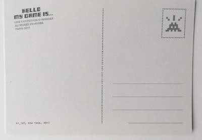 Invader (B France) "Hello My Game Is" 2017 Invasion Musee En Herbe In Paris, 15 Invader Postcard... - 5