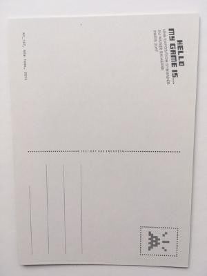 Invader (B France) "Hello My Game Is" 2017 Invasion Musee En Herbe In Paris, 15 Invader Postcard... - 6