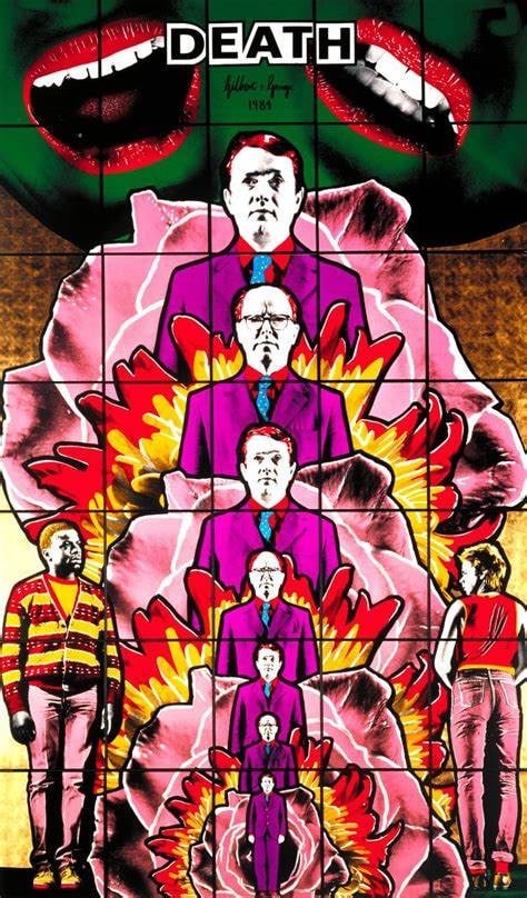 Gilbert & George (b.1943 & 42) Italian & British, Signed,Time Out London, Bridge Flagsky Ltd Ed 2... - 12