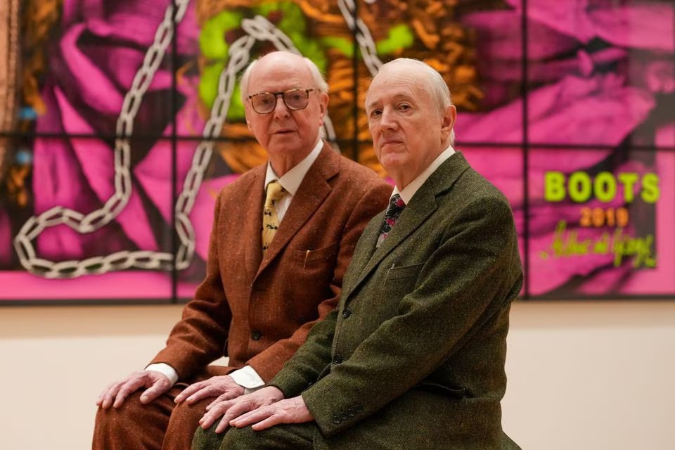 Gilbert & George (b.1943 & 42) Italian & British, Signed,Time Out London, Bridge Flagsky Ltd Ed 2... - 14