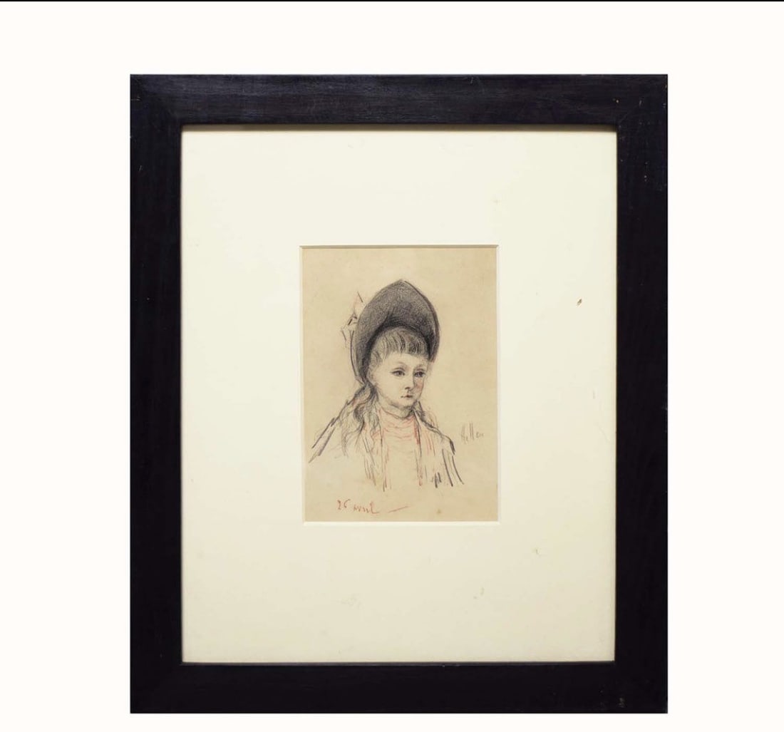 After Paul Cesar HELLEU, Portrait (1 of 5)