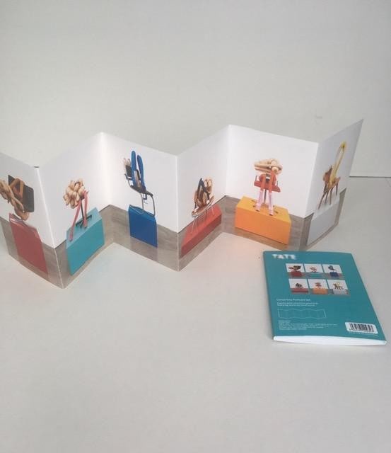 Sarah Lucas (b 1962) ‘Bunny Series’, Concertina Postcard Book, Happy Gas Exhibition, Dis - 6