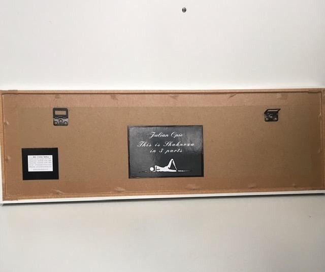 Julian Opie (1958-) ‘This Is Shahnoza’ In 3 Parts, Wooden Maquettes, Framed, 2008 - 4