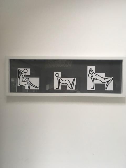 Julian Opie (1958-) ‘This Is Shahnoza’ In 3 Parts, Wooden Maquettes, Framed, 2008 - 5