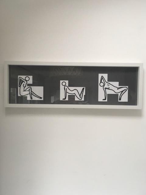 Julian Opie (1958-) ‘This Is Shahnoza’ In 3 Parts, Wooden Maquettes, Framed, 2008 - 6