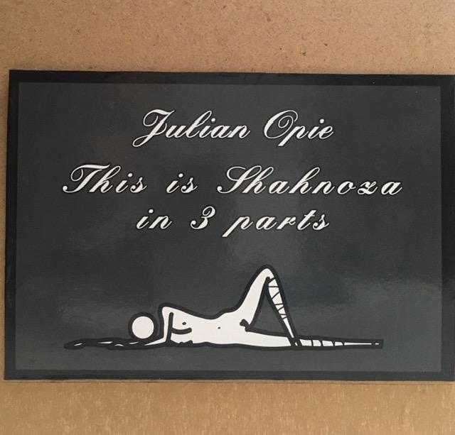 Julian Opie (1958-) ‘This Is Shahnoza’ In 3 Parts, Wooden Maquettes, Framed, 2008 - 7