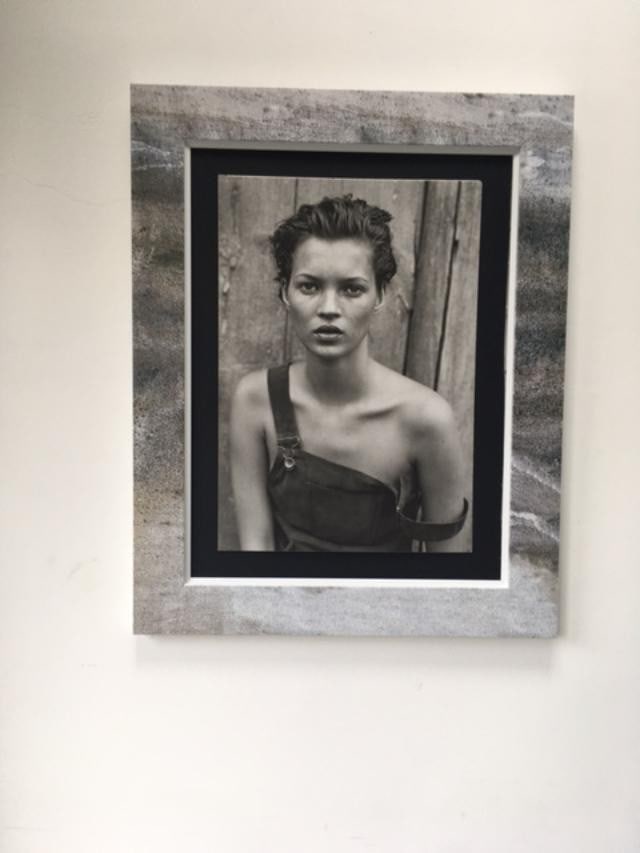 Kate Moss, Peter Lindbergh (b 1944-2019) New York, Large Portrait, Framed, 1994 - 7