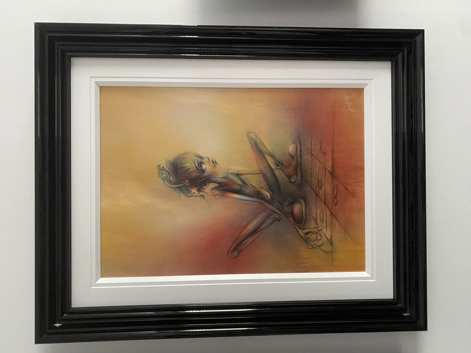 Craig Everett - “Hop” Original Acrylic On Board: Title: Craig Everett - “Hop” Original Acrylic On Board Description: This is a one of a kind unique original artwork (not a print) by Craig Everett. The medium is acrylic on