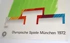 Richard Smith (1931-2016) Original Olympische Spiele München, Advertisement Poster, Germany, 19 - 5