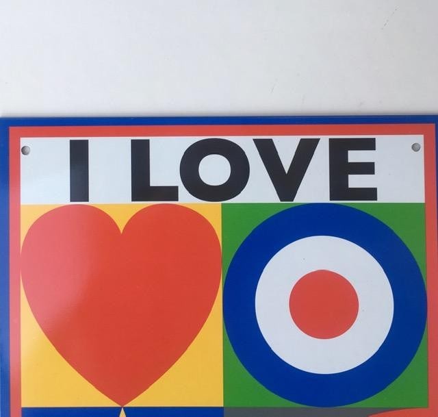 Peter Blake (b1932) I Love Recycling, Signed, Tin Plate, Signed, Certificate of Authenticity, 200... - 9