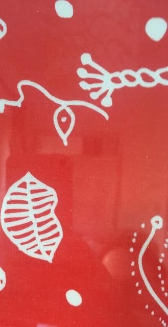 Yayoi Kusama (b 1929) ‘Faces’ Silk Screen Printed On Cotton, Framed, 2021 - 6