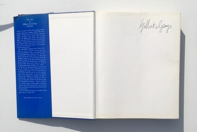 Gilbert & George (b.1943 & 42) Hand Signed In Pen, The Art of Gilbert and George, 1st Edition, 19... - 4