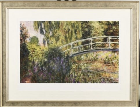 Claude Monet Limited Edition: Title: Claude Monet Limited Edition Description: This Rare Limited Edition Of "Le Pont Japonaise" By Claude Monet. This Has Been Limited To Only 50 Pieces Worldwide. Number 31 Of 50 It Has