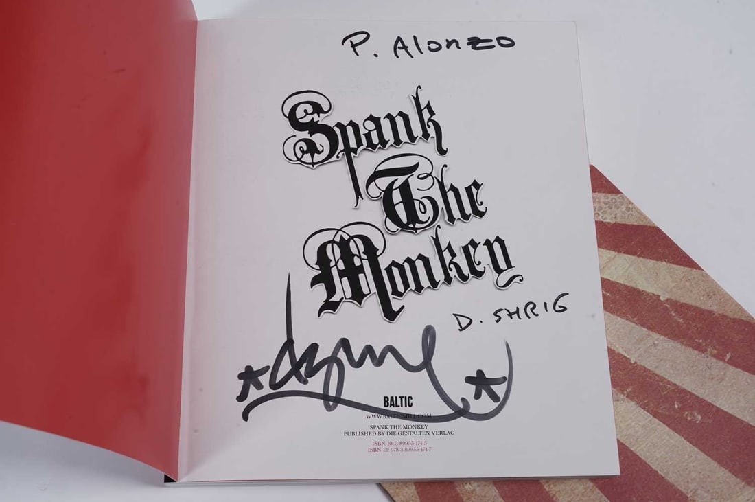 "Spank The Monkey" Shrigley, Invader, Shepard Fairey, Miss Van - Baltic Exhibition Box Set, 2006 - 12