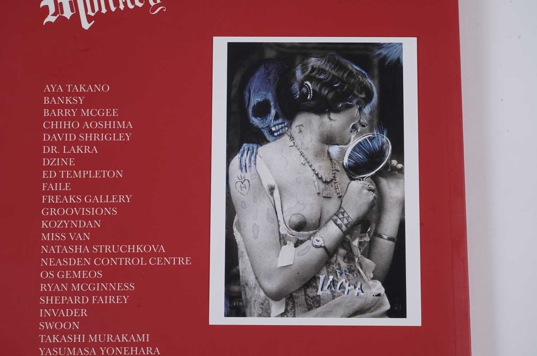 "Spank The Monkey" Shrigley, Invader, Shepard Fairey, Miss Van - Baltic Exhibition Box Set, 2006 - 7