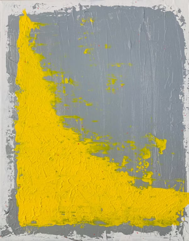 Not today: Title: Not todayDescription: Original abstract painting Acrylic on canvas Ready to hang W 50cm x H 40cm x 