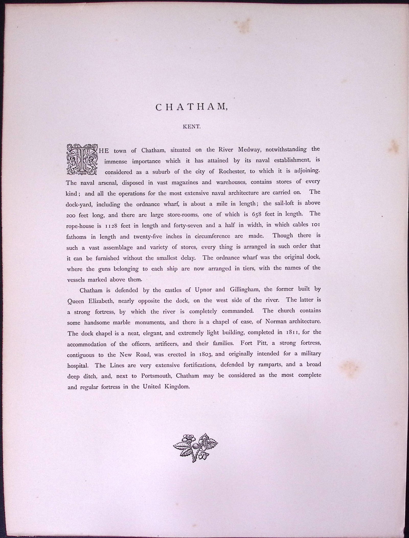 J.M.W Turner Rare “Chatham Harbour Kent” 1873 Picturesque Views in England-59 - 2
