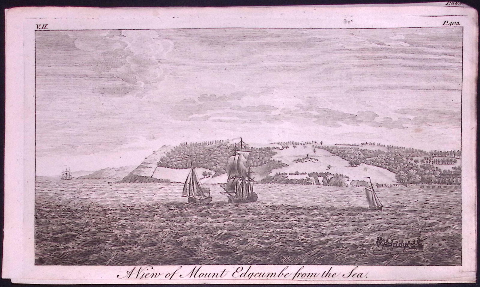 Mount Edgcumbe-Cornwall Rare 1776 Georgian Copper Antique Engraving -52: Title: Mount Edgcumbe-Cornwall Rare 1776 Georgian Copper Antique Engraving -52 Description: Barnwell Near Cambridge Rare Georgian Copper Antique 1776 Engraving-10