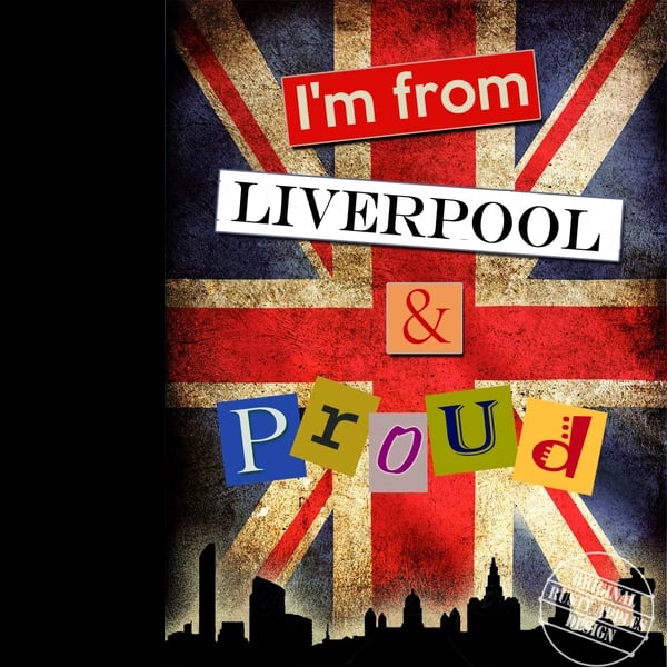 I'm From Liverpool And Proud Large Metal Wall Art: Title: I'm From Liverpool And Proud Large Metal Wall Art Description: ★ Approx Size 12” x 8” (Inches) 300 x 200 (mm). ★ Our Metal Art Design Comes with Rounded Corners