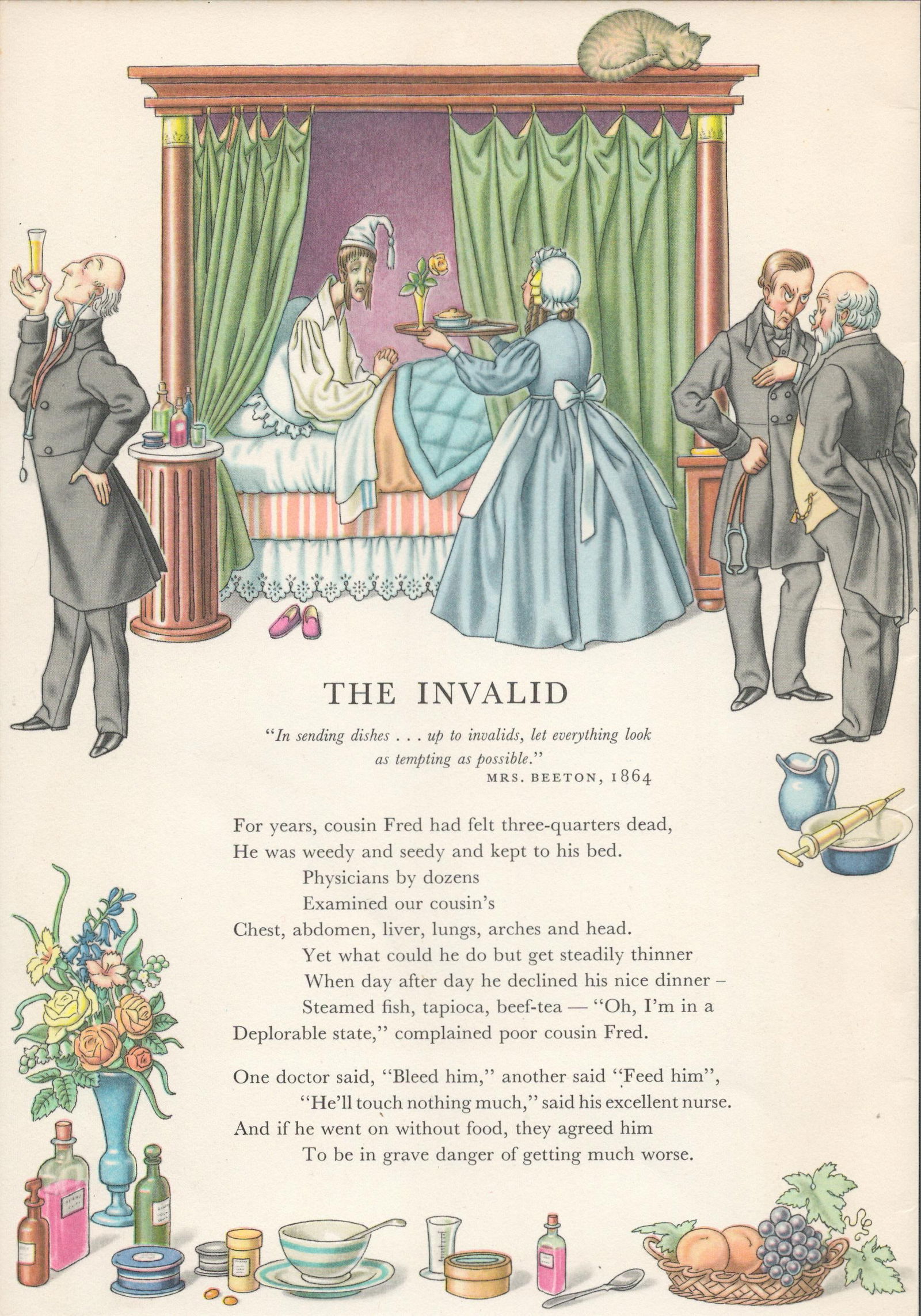 Guinness 70 Years-Old Illustration 1956 The Invalid & The Groomsman - 2