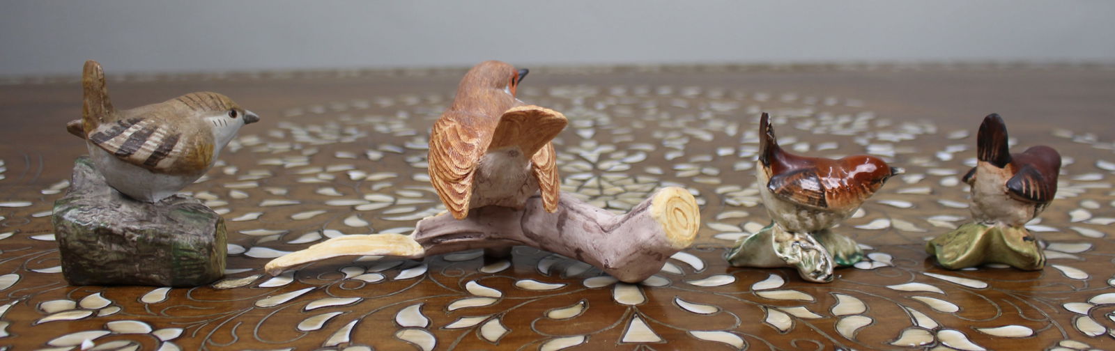 Collection of 4 Vintage Porceain Birds - 2