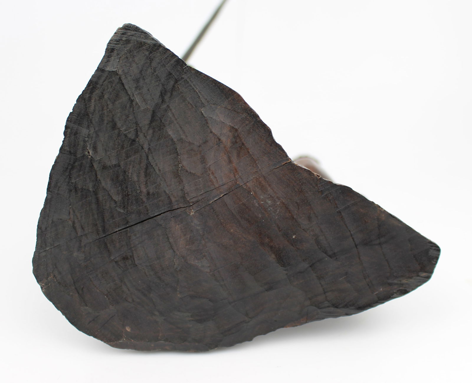 Mid-20th Century Balinese Hand-Carved Hardwood Fisherman Figure - 7